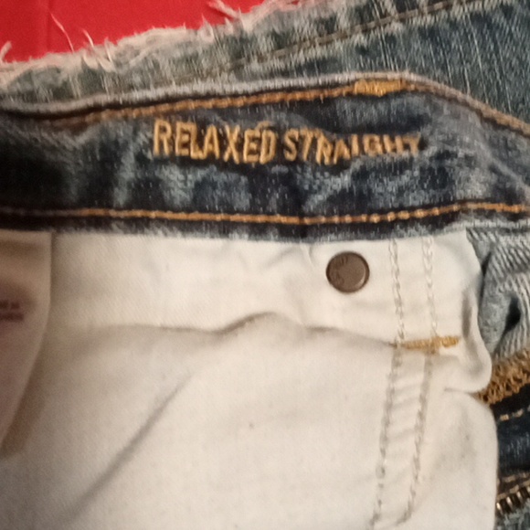 Men's American Eagle Relaxed Fit Jeans - Picture 7 of 8